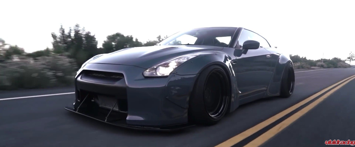 Liberty Walk Nissan GT-R Fitted on Rotiform LHR Wheels | Video Inside
