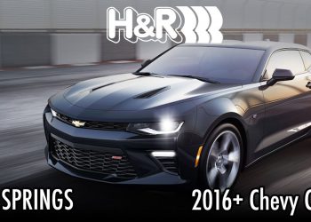 Introducing H&R Sport Springs for 2016+ Chevy Camaro LT/SS