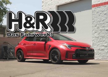 New H&R Lowering Springs for the GR Corolla