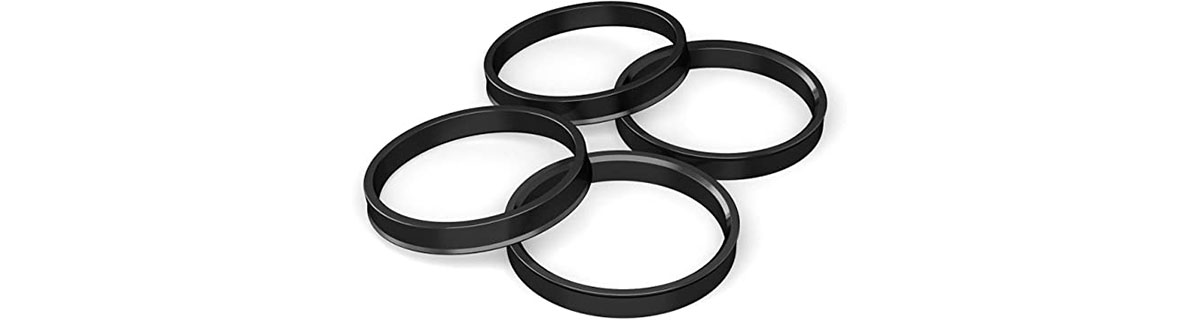 4-Pack Excalibur Wheel Accessories HCR425-4 Hub Centric Rings 3.07 Hub to 4.25 Rim Plastic 
