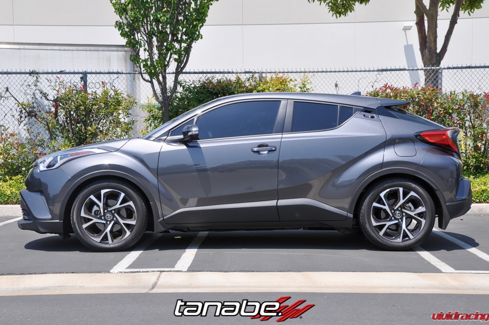 Tanabe USA Releases new Lowering Springs for Toyota C-HR Crossover – Before and After Photos