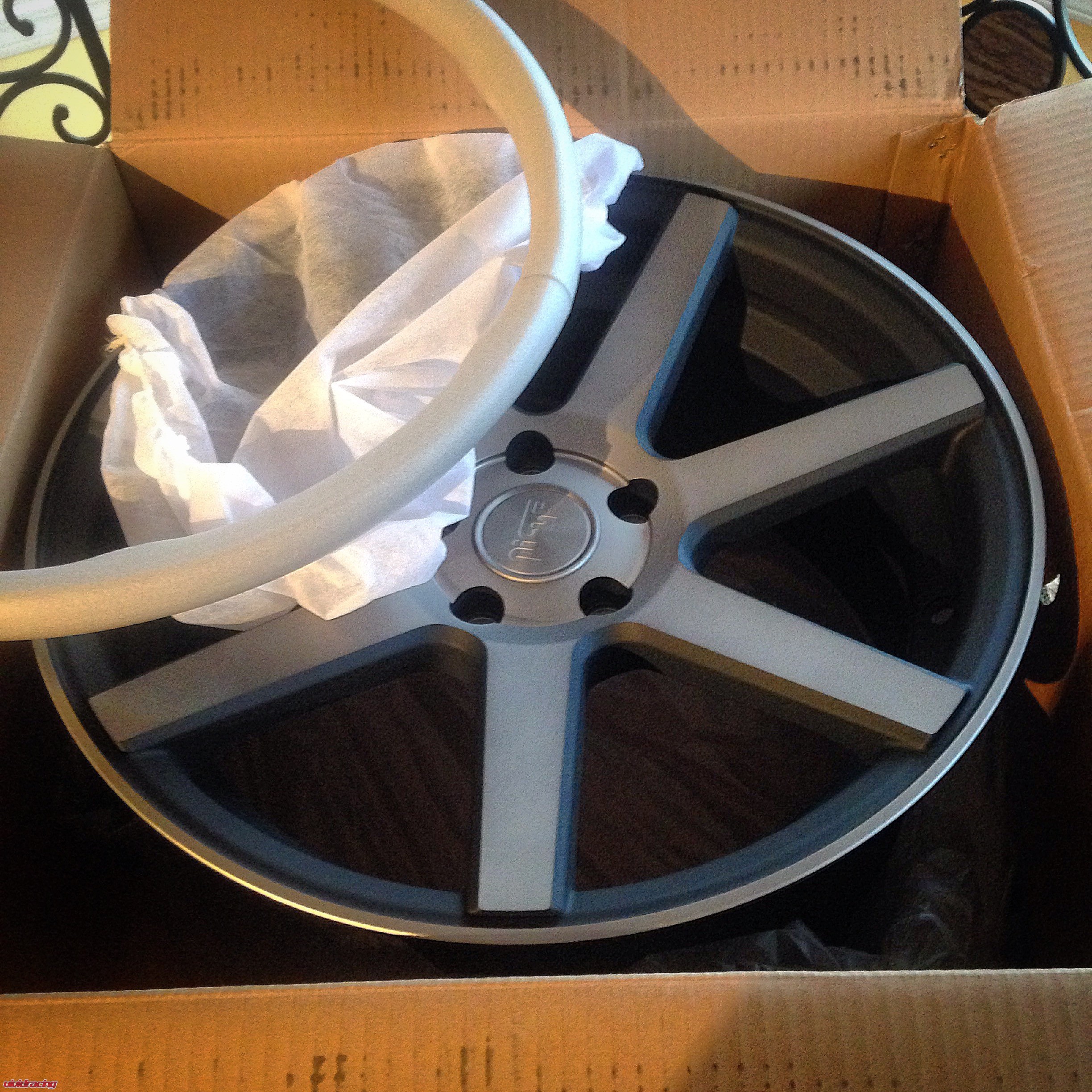 Mazda RX-8 planted on Niche Sport Series M150 Verona Wheels