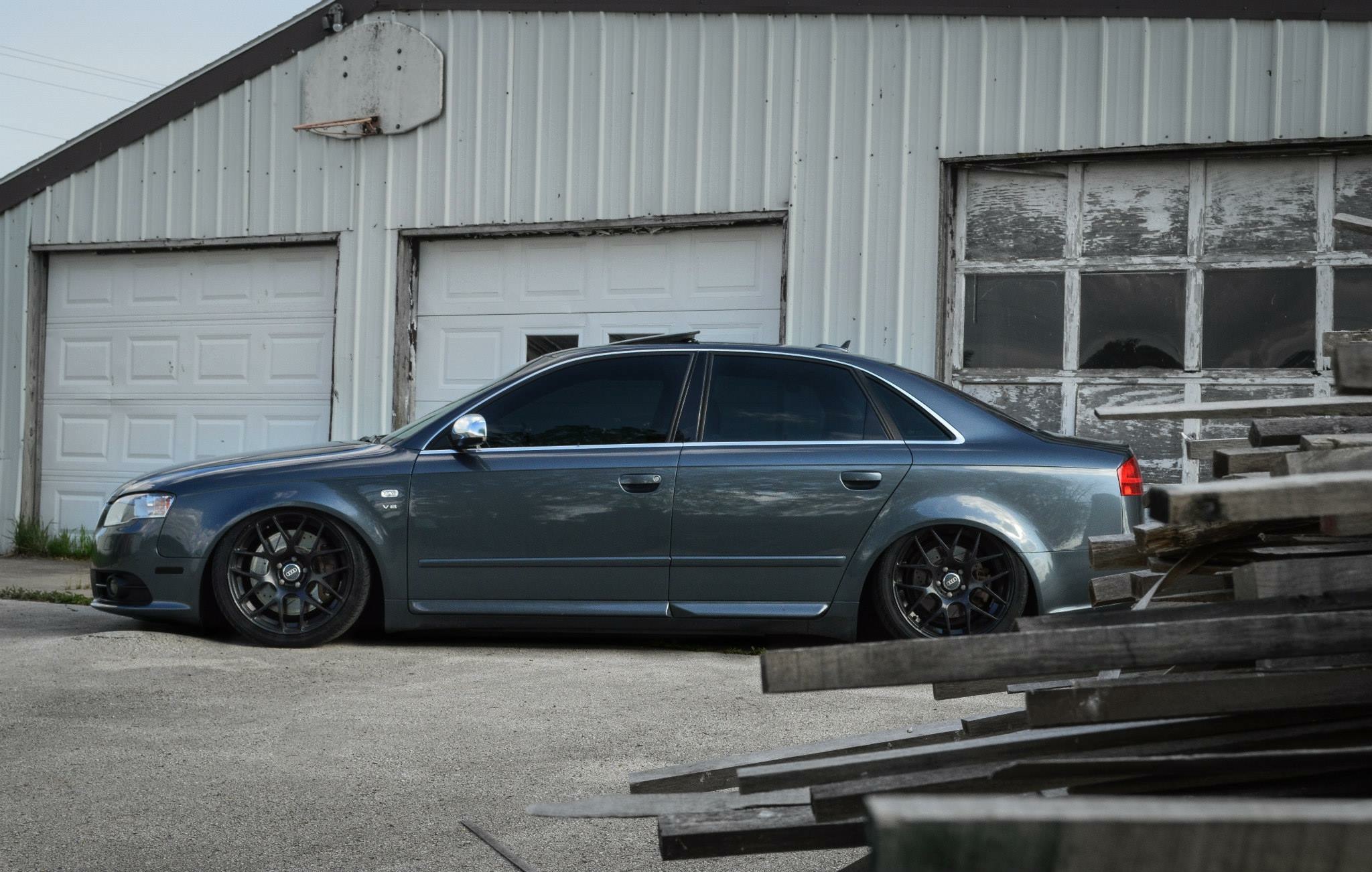 Dope Looking Audi | Slammed | VMR V10 Wheels!