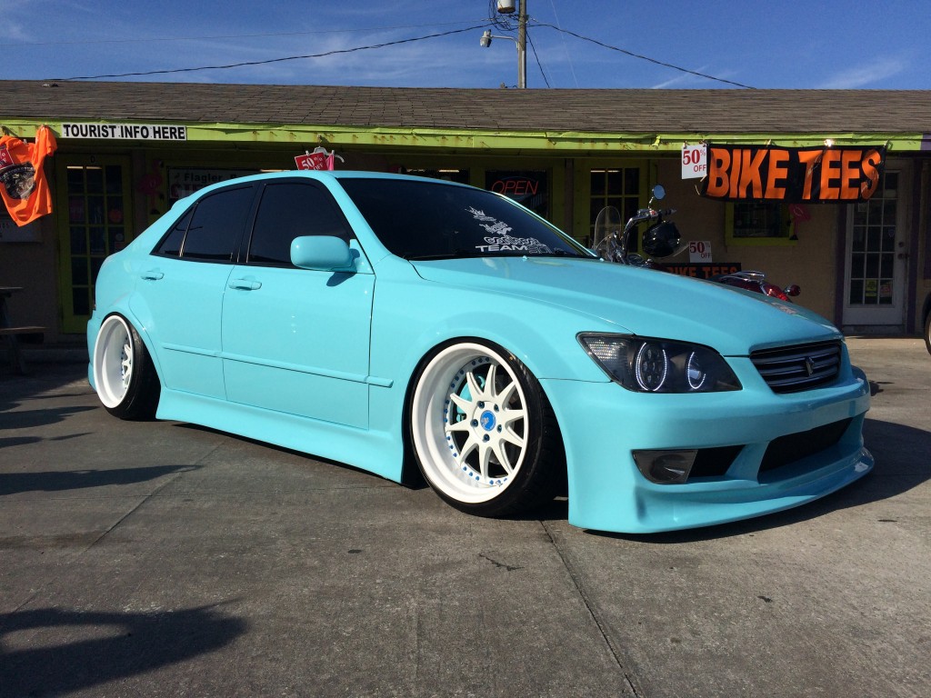 Lexus IS300 Widebody Baby Blue Deep Dish Awesome Vivid Racing News