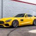 Mercedes AMG GT-C Yellow on Tinted Brushed VR Forged D05 Wheels