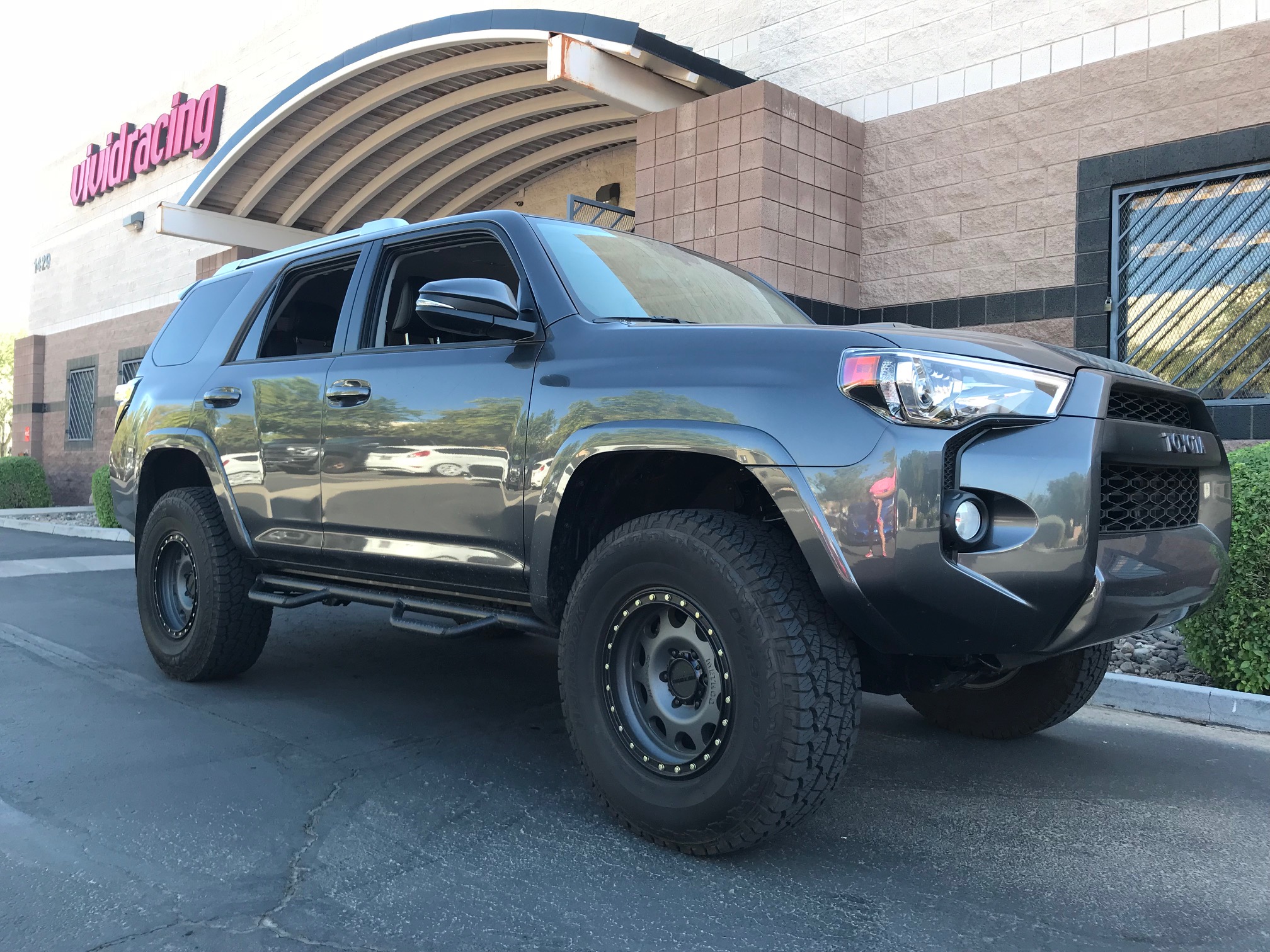 Toyota 4Runner Rocking Method Wheels and N-Fab Bars