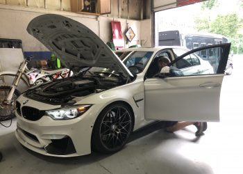 Flashing the ECU of a BMW M3 F80 Competition in Your Garage!