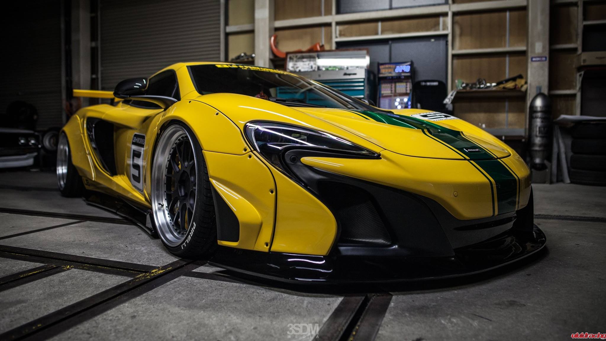 3SDM Teams Up With Liberty Walk and Creates One Beautiful Mclaren 650S