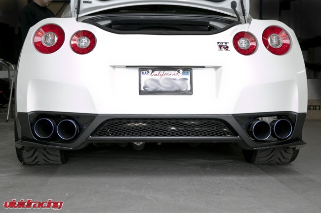 Seibon TP-Style Carbon Rear Under Spoiler for theNissan GT-R