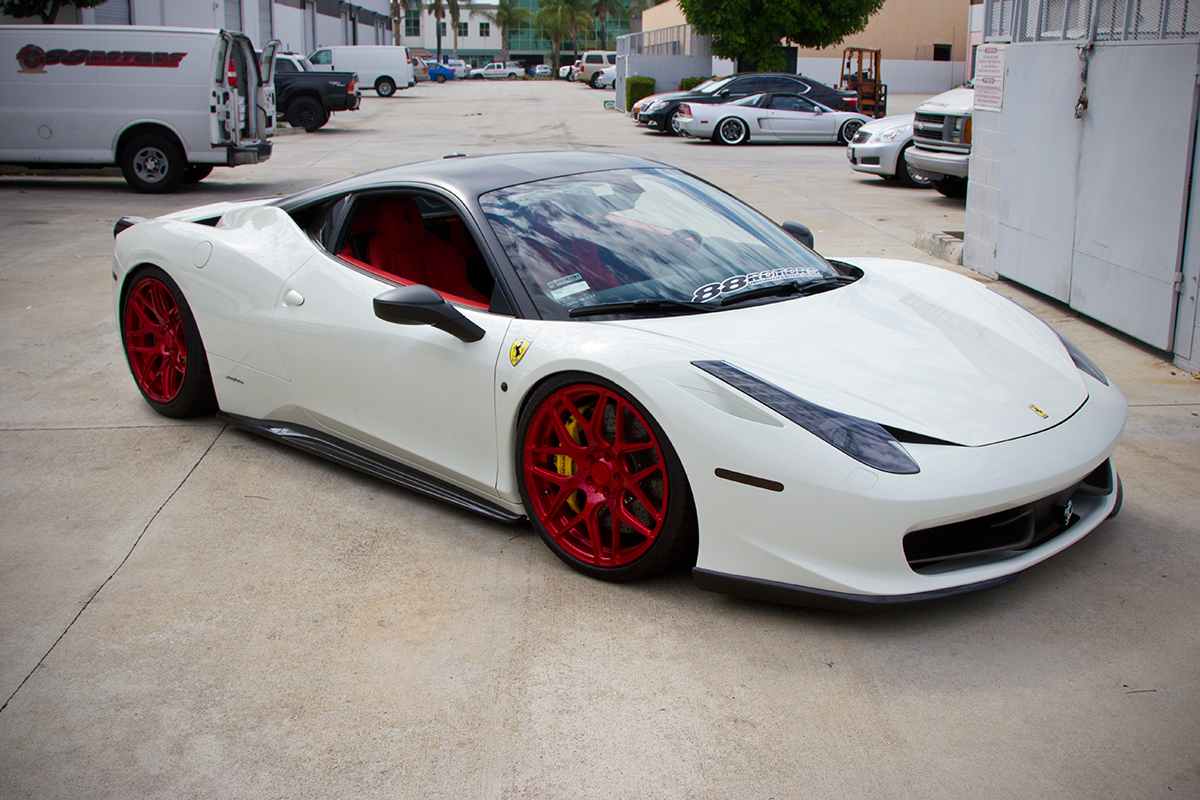 Ferrari 458 Well Fitted with MRR Wheels | Novitec | Agency Power