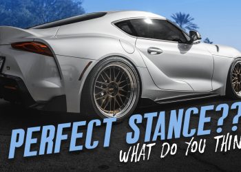 The Perfect Wheel Fitment and Coilovers for the Toyota Supra A90