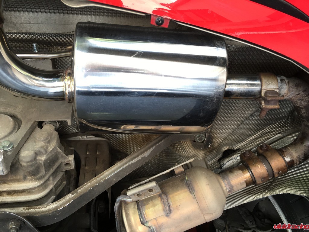 Porsche 986 Boxster S, Agency Power muffler exhaust system, dyno