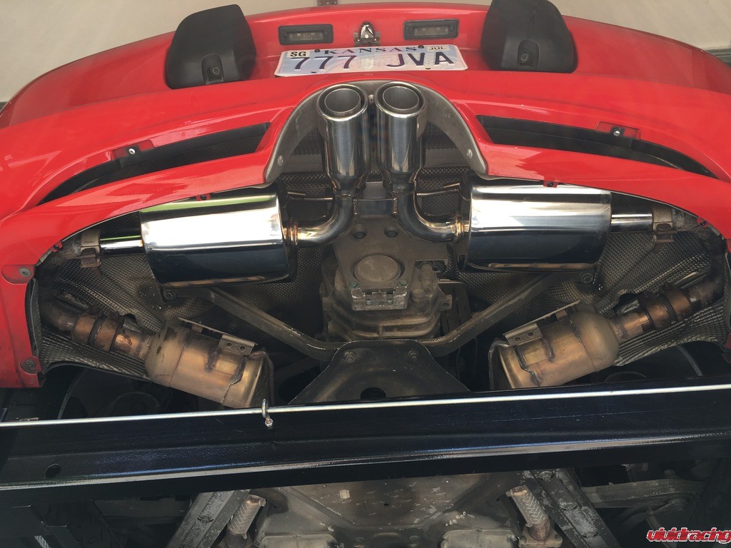 Porsche 986 Boxster S, Agency Power muffler exhaust system, dyno