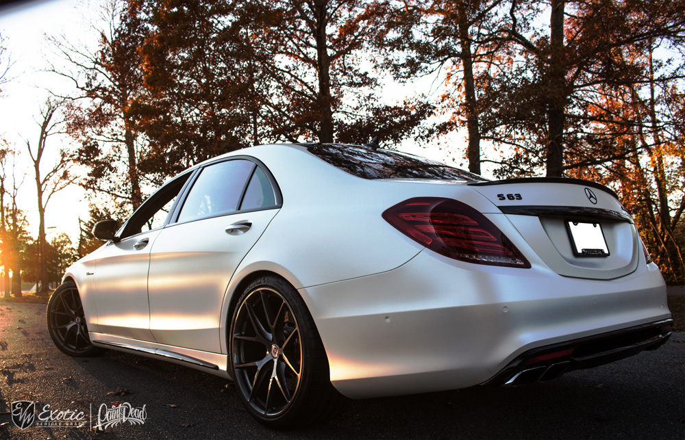 Mercedes S63 Featuring HRE P101 Wheels
