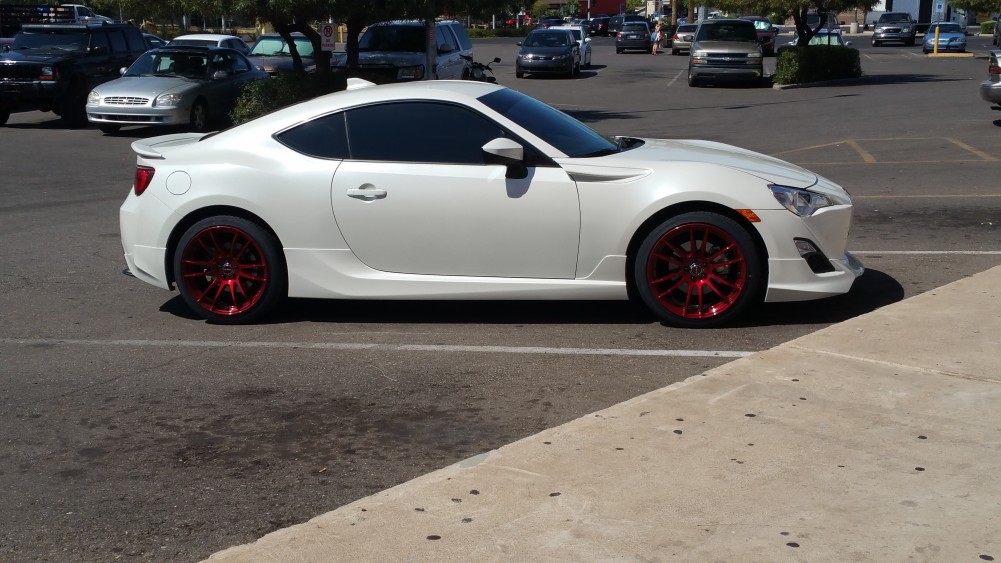Gram Lights 57Xtreme Custom Color Scion FRS Wheels