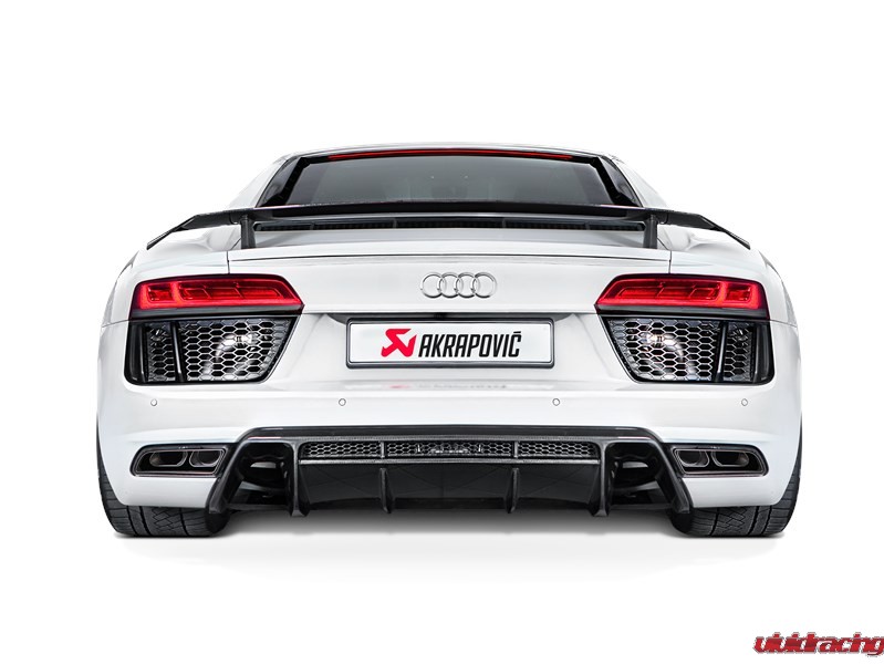 Akrapovic slip-on line exhaust, Audi R8