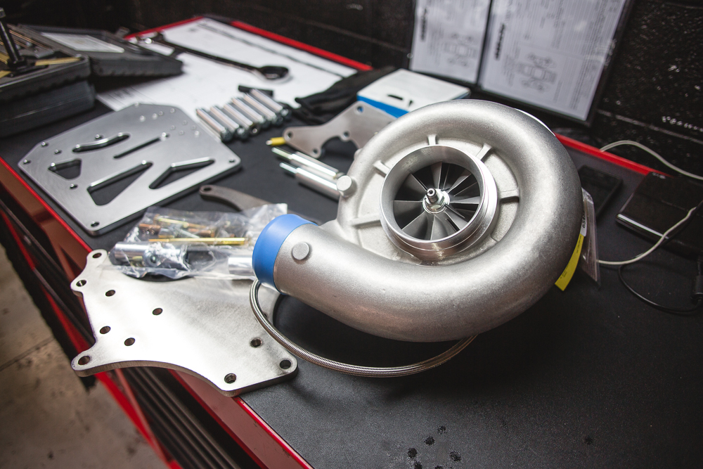 Chevrolet Camaro SS Vortech V-3 Supercharger install underway at Vivid Racing