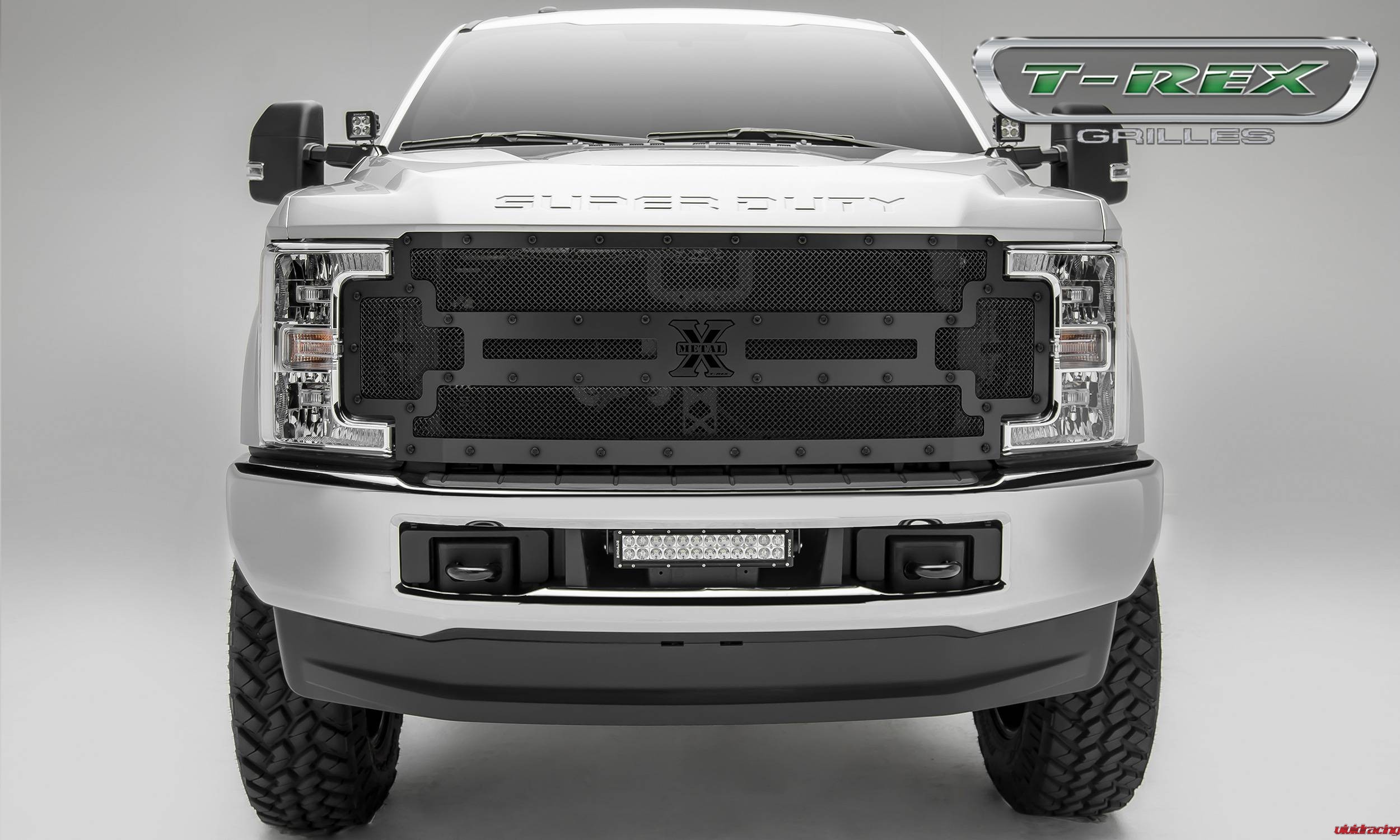 2007-2013 Sierra 1500 Billet Grille, Polished, 1 Pc, Overlay - PN