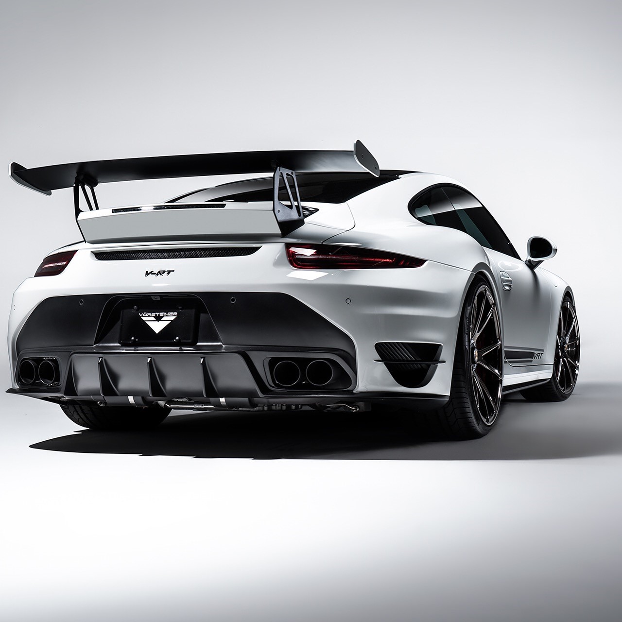 Porsche 991 Turbo S Aero Kit by Vorsteiner in the Wild