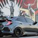 Honda Civic Type R with VR Forged D03-R in Matte Black