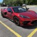 Red Mist Metallic Corvette C8 with Bronze D01 VR Forged Wheels