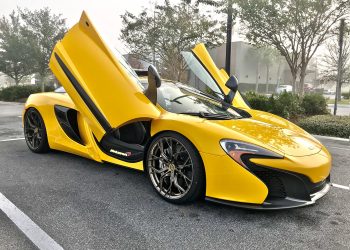 McLaren 650S with VR Forged D05 in Satin Bronze