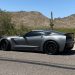 Corvette C7 Shark Grey Metallic on Gloss Black D09 VR Forged Wheels