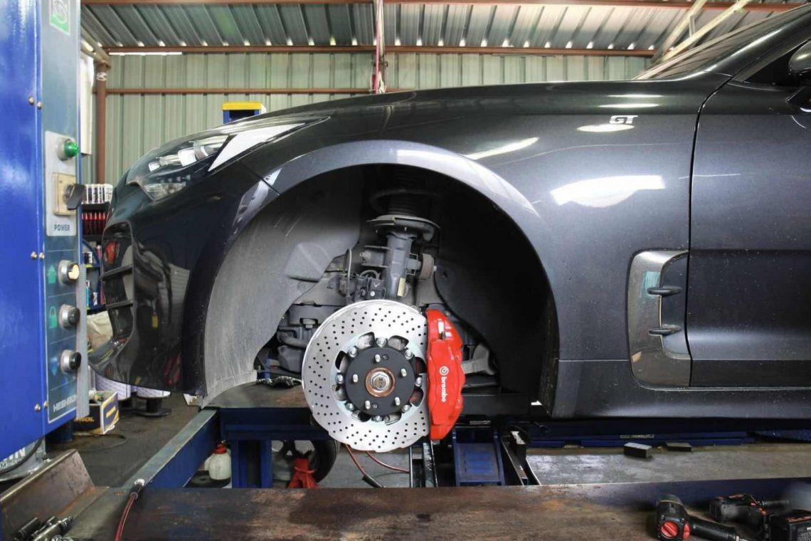 WP Pro Brakes Releases New Kia Stinger 2 Piece Brake Rotors Vivid