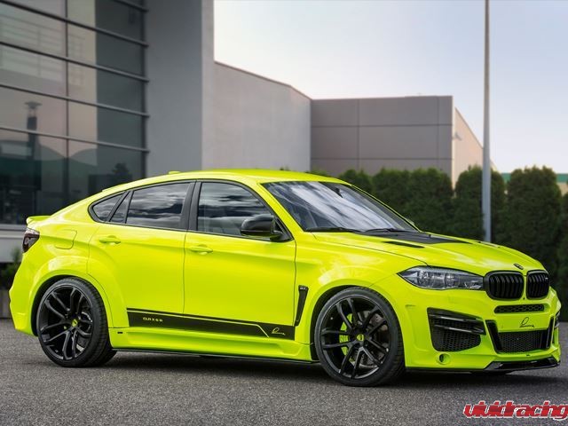 Lumma Design, body kit, yellow BMW X6M, tuned, CLR X6 R package