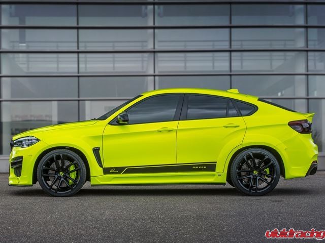Lumma Design, body kit, yellow BMW X6M, tuned, CLR X6 R package