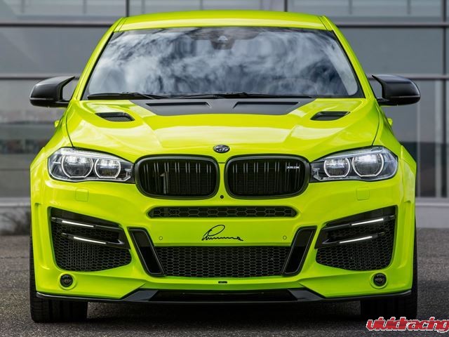 Lumma Design, body kit, yellow BMW X6M, tuned, CLR X6 R package