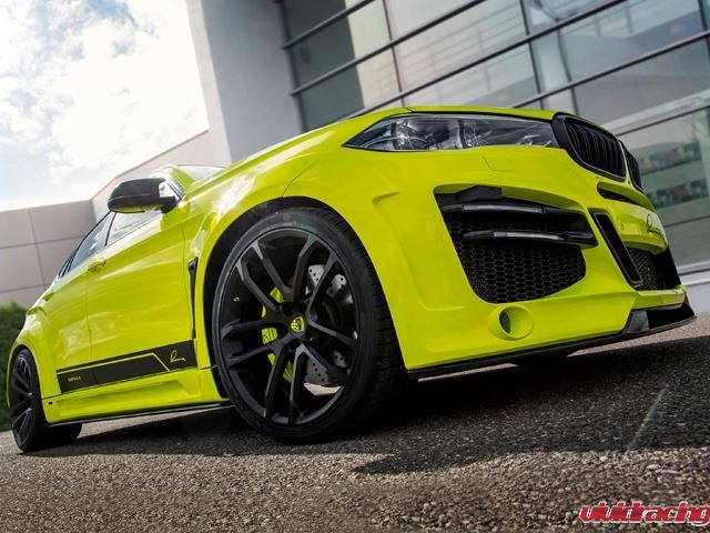Lumma Design, body kit, yellow BMW X6M, tuned, CLR X6 R package