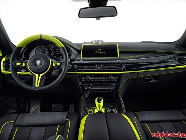 Lumma Design, body kit, yellow BMW X6M, tuned, CLR X6 R package