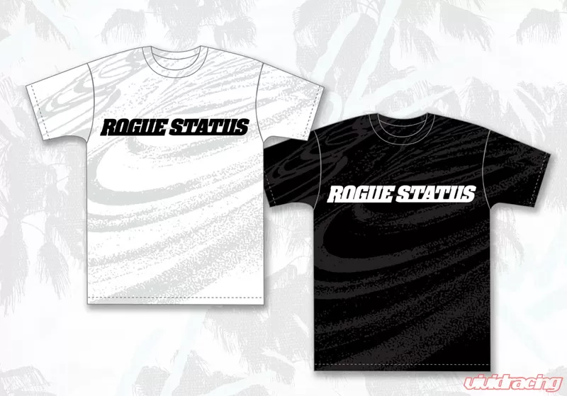 Rogue Status Drift Mark T-Shirt Mens Black Grey White