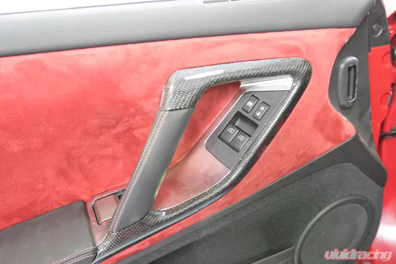Vivid Racing Carbon Fiber Door Handle Pair Nissan GT-R 09+