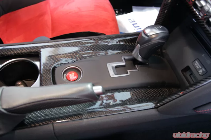 Vivid Racing Carbon Fiber Shifter Surround Trim Nissan GT-R 09+