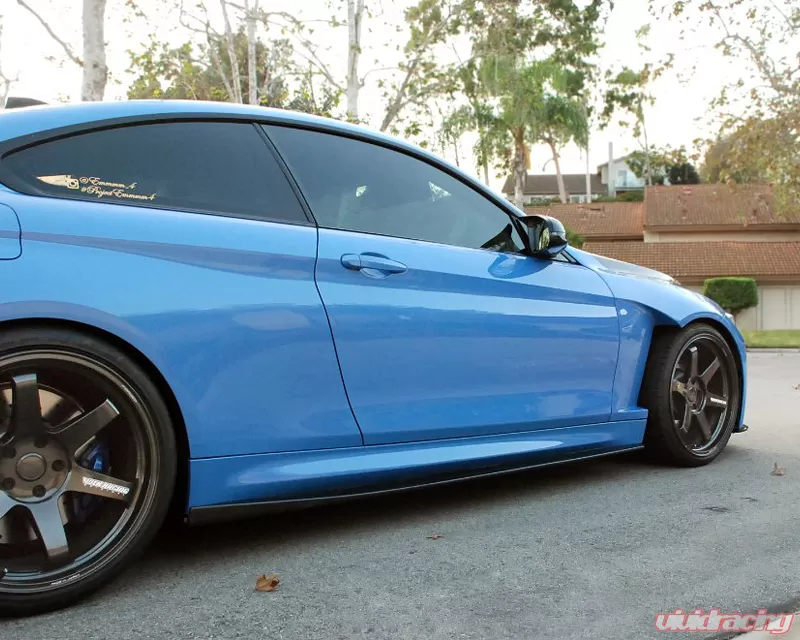 Victory Function Fenders on BMW F82 M4 Blue
