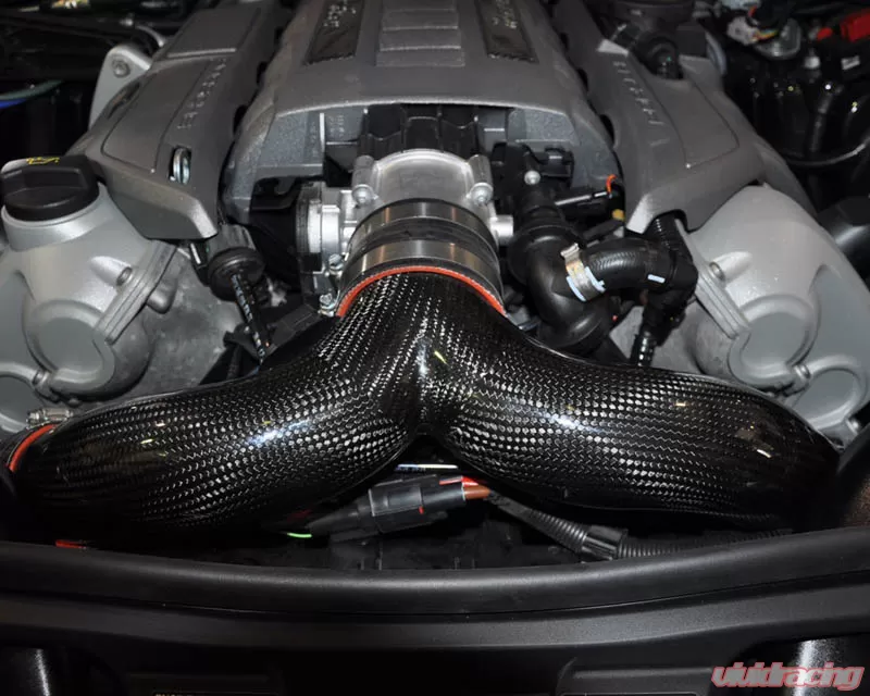 Agency Power Carbon Fiber 3inch Y-Pipe Porsche Panamera Turbo 10+