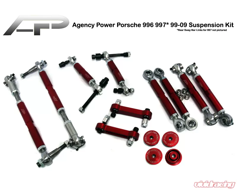 Agency Power The Red Group Race Suspension Kit Porsche 996 Turbo 01-05