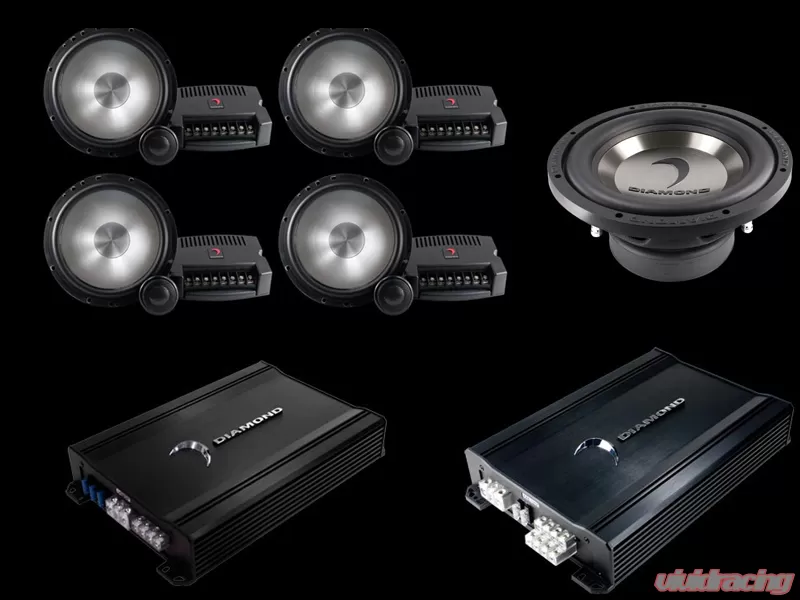 Diamond Audio Sound Enhancement Package 2 Mitsubishi EVO 8 & 9 03-07