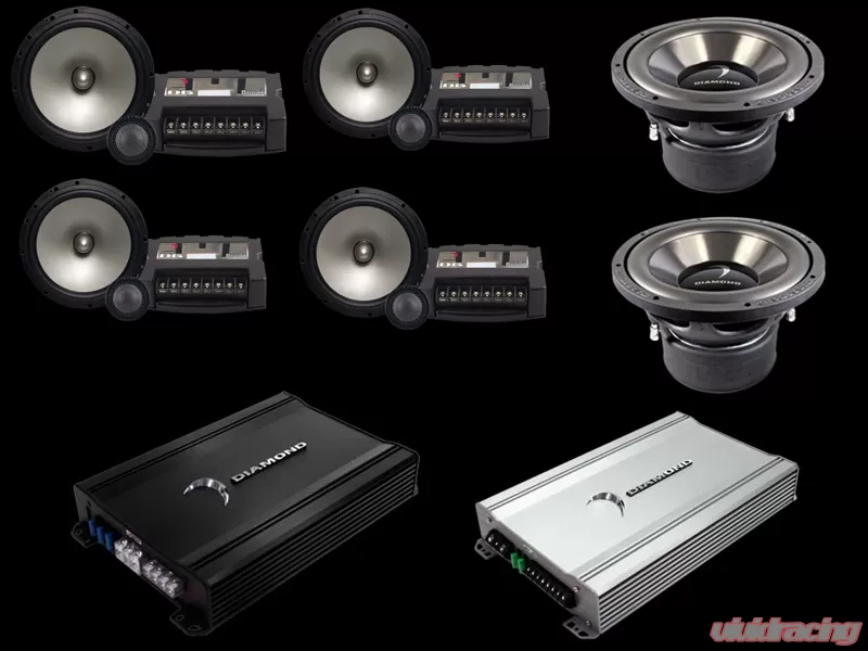 Diamond Audio Sound Enhancement Package 3 Mitsubishi EVO 8 & 9 03-07
