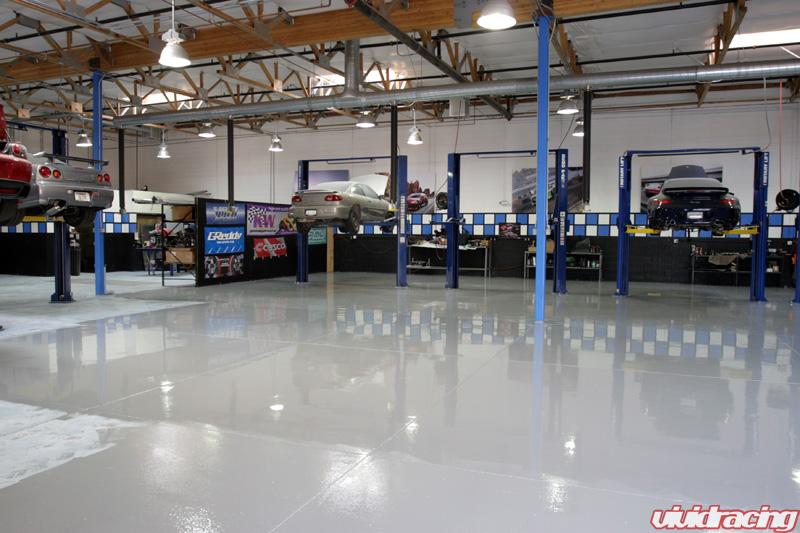 VR's New Garage Flooring