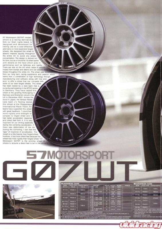 57 Motorsport G07WT Wheels