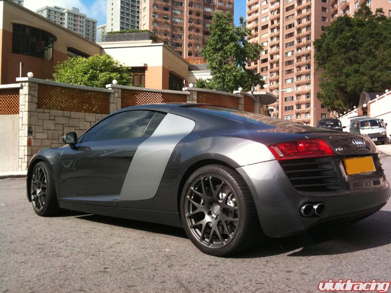 Audi R8 with HRE P40 Wheels