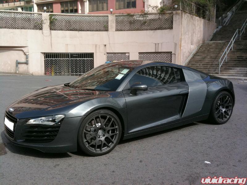 Audi R8 with HRE P40 Wheels