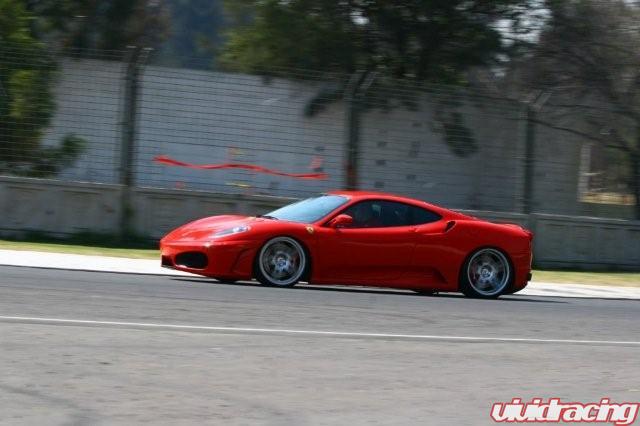 Ferrari F430 in Mexico at the Track