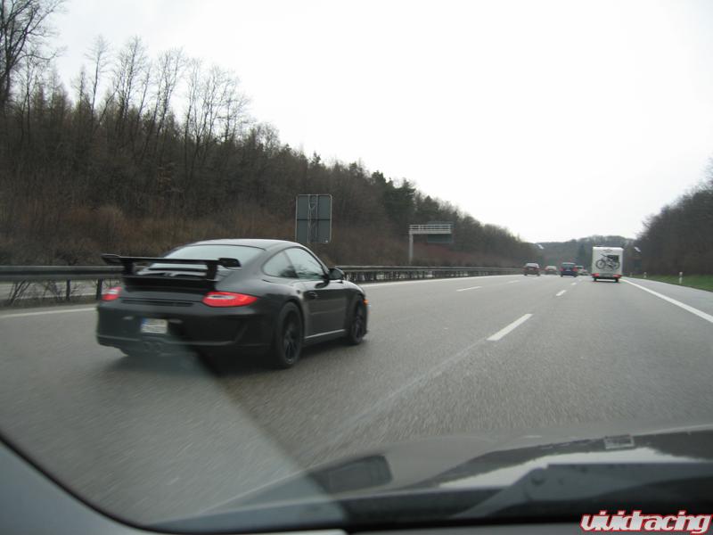 2009 Porsche 997 GT3 Spotted on Autobahn
