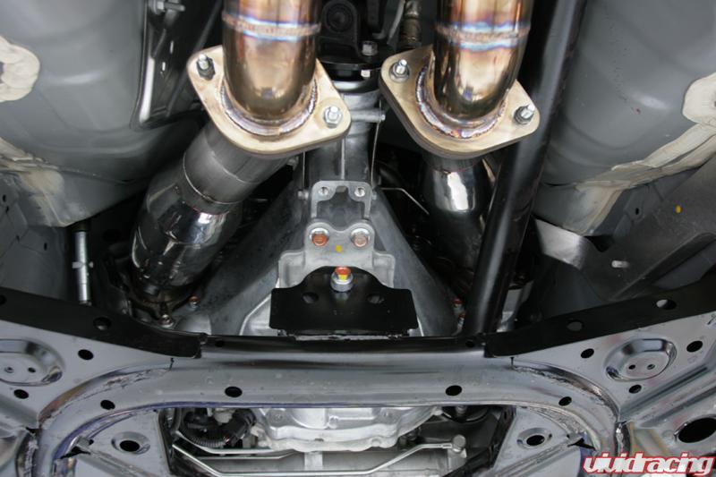 High Flow Cat Downpipes on GT-R