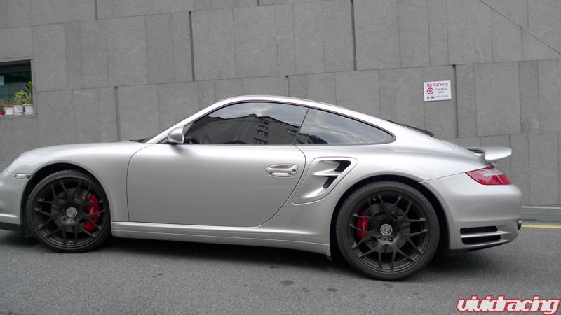 Sean 997TT with HRE P40 Wheels and Fabspeed Tips