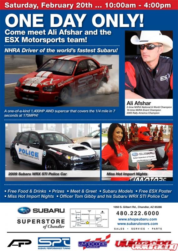 Subaru Superstore ESX Event Feb 20